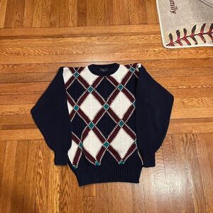 Vintage hand knit 90s‎ gant cable knit sweater